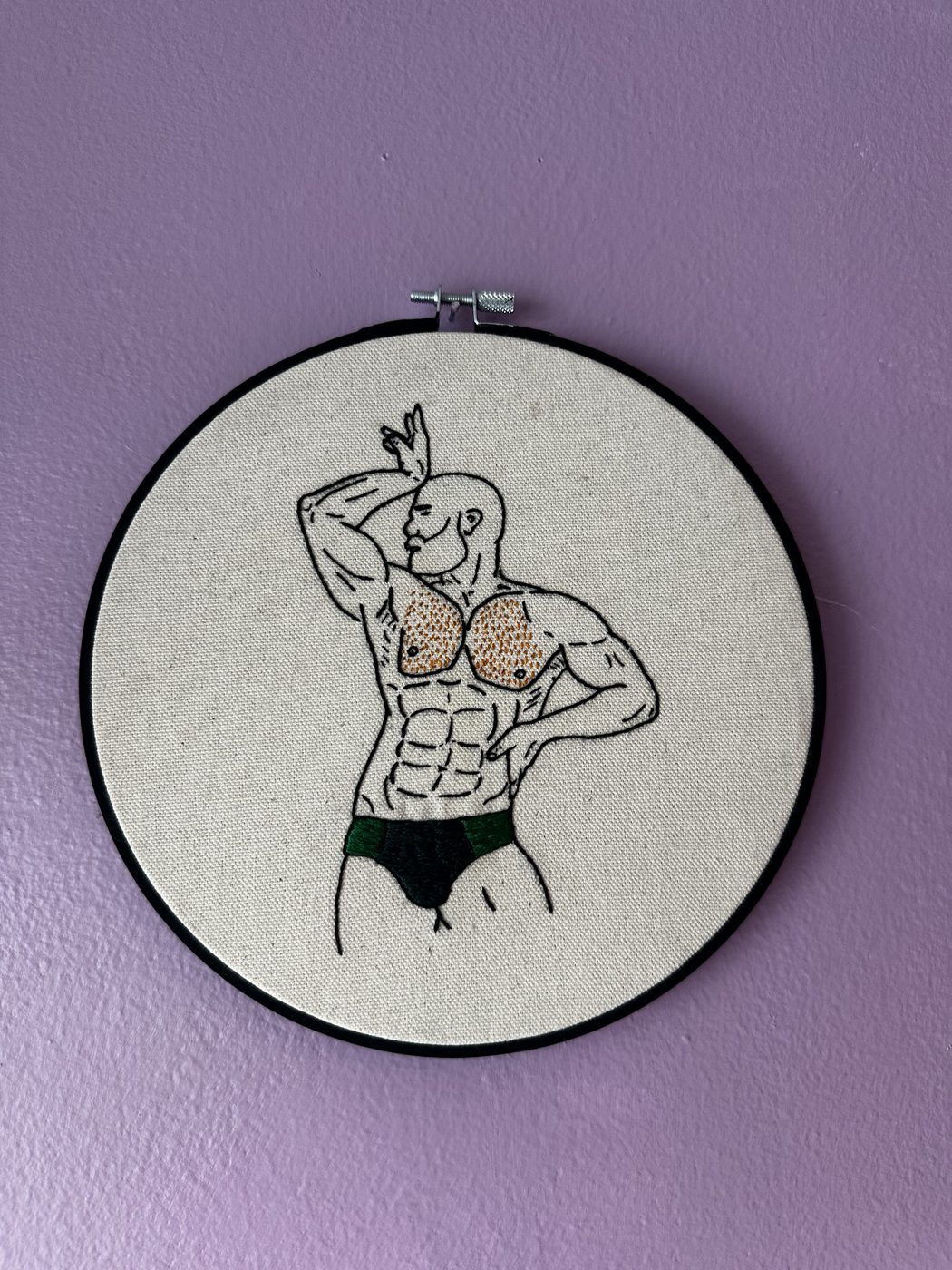 Wicked, hand embroidery by Sew_Kinky_Threads