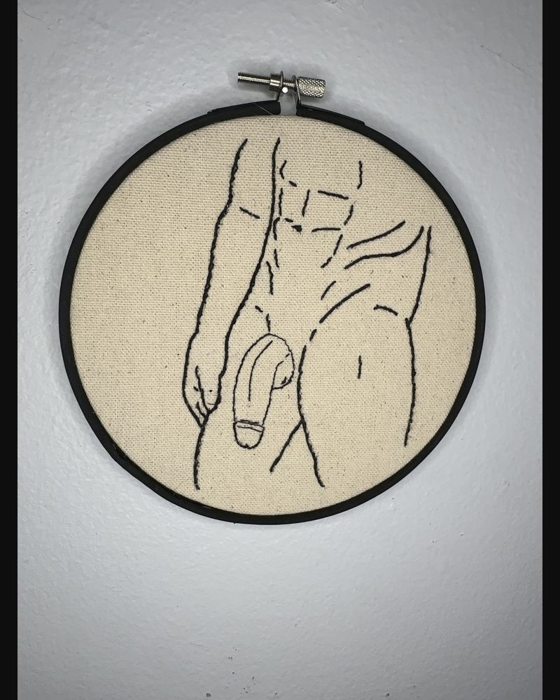 Detail Study, hand embroidery by Sew_Kinky_Threads