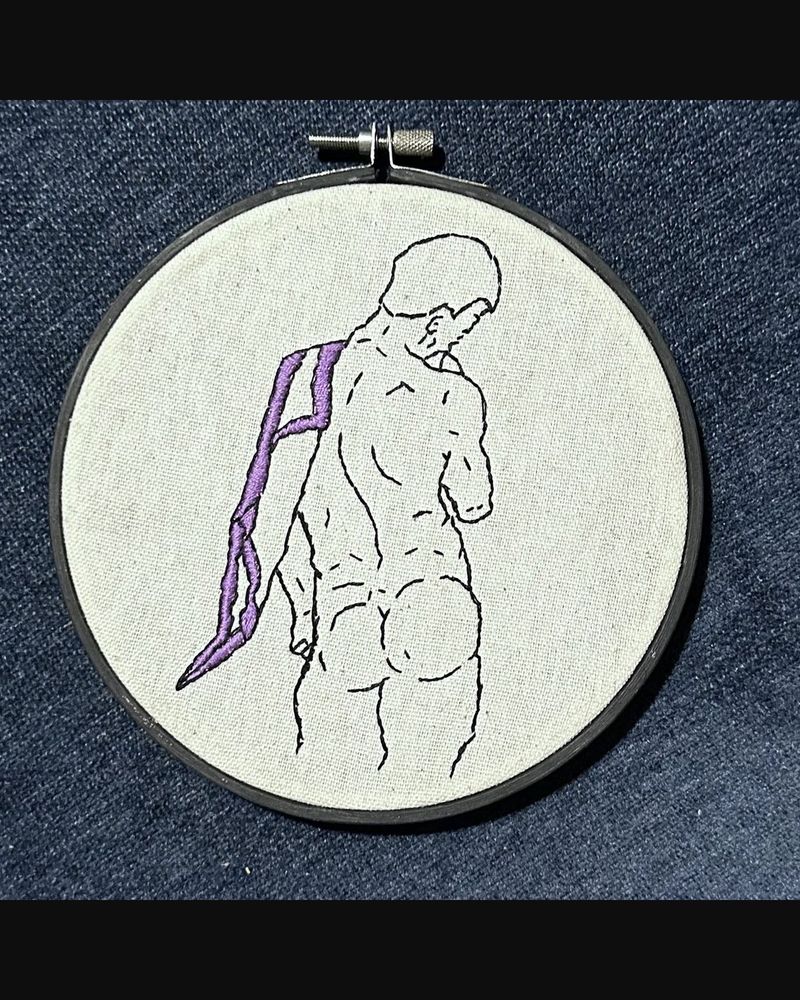 Towel Off, hand embroidery by Sew_Kinky_Threads