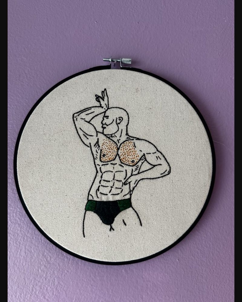 Wicked, hand embroidery by Sew_Kinky_Threads